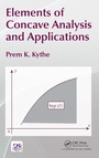 Cover: Elements of Concave Analysis and Applications - Chapman & Hall/CRC