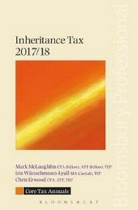 Enlarge image Cover: Core Tax Annual: Inheritance Tax 2017/18 - Bloomsbury Professional