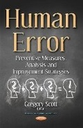 Cover: Human Error - Nova Science Publishers Inc