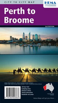 Abbildung von: Perth To Broome - Hema Maps Pty.Ltd