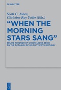 Cover: "When the Morning Stars Sang" - De Gruyter