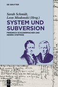 Cover: System und Subversion - De Gruyter