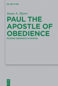 Cover: Paul the Apostle of Obedience - De Gruyter
