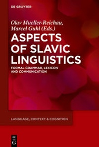 Enlarge image Cover: Aspects of Slavic Linguistics - De Gruyter Mouton