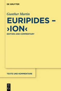 Enlarge image Cover: Euripides, "Ion" - De Gruyter