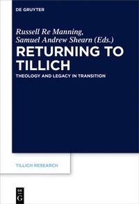 Enlarge image Cover: Returning to Tillich - De Gruyter