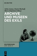 Cover: Archive und Museen des Exils - De Gruyter