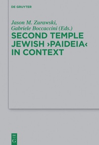 Abbildung von: Second Temple Jewish "Paideia" in Context - De Gruyter