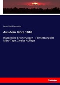 Cover: Aus dem Jahre 1848 - Hansebooks