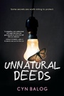 Cover: Unnatural Deeds - Sourcebooks Fire