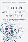 Cover: Effective Generational Ministry - Baker Publishing Group