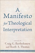 Cover: Manifesto for Theological Interpretation - Baker Publishing Group
