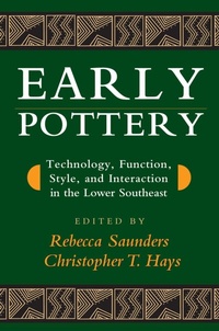 Enlarge image Cover: Early Pottery - The University of Alabama Press