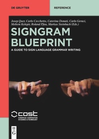 Enlarge image Cover: SignGram Blueprint - De Gruyter Mouton