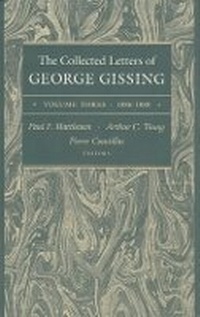 Enlarge image Cover: The Collected Letters of George Gissing Volume 3 - Ohio University Press