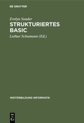 Cover: Strukturiertes BASIC - De Gruyter Oldenbourg