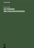 Cover: Externes Rechnungswesen - De Gruyter Oldenbourg