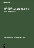 Cover: Estimationstheorie II - De Gruyter Oldenbourg