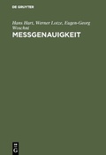 Cover: Me&szlig;genauigkeit - De Gruyter Oldenbourg