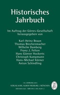 Cover: Historisches Jahrbuch - Karl Alber Verlag