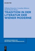Cover: Tradition in der Literatur der Wiener Moderne - De Gruyter