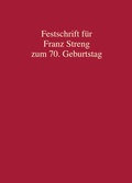 Cover: Festschrift f&uuml;r Franz Streng zum 70. Geburtstag - C.F. M&uuml;ller