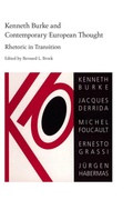 Cover: Kenneth Burke and Contemporary European Thought - The University of Alabama Press