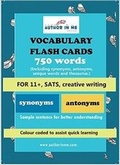 Cover: Vocabulary Flash Cards: 11+, SATs, Creative Writing 2016 - Author In Me