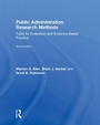 Cover: Public Administration Research Methods - Routledge