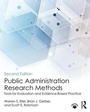 Cover: Public Administration Research Methods - Routledge