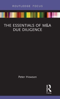 Enlarge image Cover: The Essentials of M&A Due Diligence - Routledge