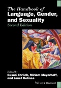 Cover: The Handbook of Language, Gender, and Sexuality - Wiley