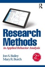 Cover: Research Methods in Applied Behavior Analysis - Routledge
