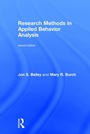 Cover: Research Methods in Applied Behavior Analysis - Routledge