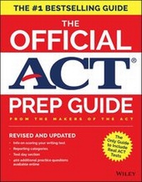 Enlarge image Cover: The Official ACT Prep Guide, 2018 - Wiley
