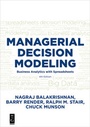 Cover: Managerial Decision Modeling - De|G Press