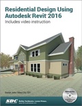 Cover: Residential Design Using Autodesk Revit 2016 - SDC Publications
