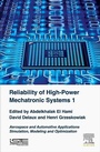 Cover: Reliability of High-Power Mechatronic Systems 1 - ISTE Press - Elsevier