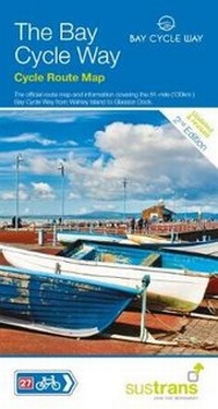 Enlarge image Cover: The Bay Cycle Way Cycle Route Map - Sustrans