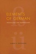 Cover: Elements of German - The University of Alabama Press