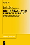 Cover: Doing Pragmatics Interculturally - De Gruyter Mouton