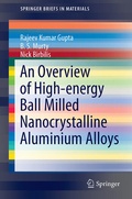 Cover: An Overview of High-energy Ball Milled Nanocrystalline Aluminum Alloys - Springer