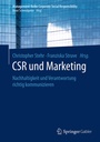 Cover: CSR und Marketing - Springer Gabler