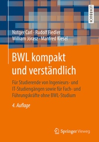 Abbildung von: BWL kompakt und verständlich - Springer Vieweg