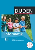 Cover: Duden Informatik - Sekundarstufe I - Baden W&uuml;rttemberg - Aufbaukurs - 7. Schuljahr - Duden Schulbuch