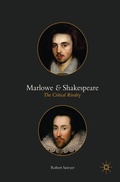 Cover: Marlowe and Shakespeare - Palgrave MacMillan