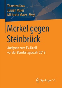 Abbildung von: Merkel gegen Steinbrück - Springer VS