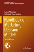 Cover: Handbook of Marketing Decision Models - Springer