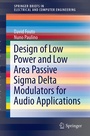 Cover: Design of Low Power and Low Area Passive Sigma Delta Modulators for Audio Applications - Springer