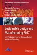 Cover: Sustainable Design and Manufacturing 2017 - Springer